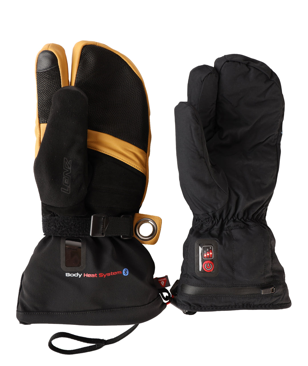 Ski heat gloves LENZ 8.0 | 3-Finger | Men's Women's 